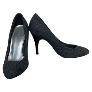 Fioni‎ Grey Fabric Pointed Toe Pumps – Size 7